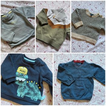 Lot de 5 pull 3 mois