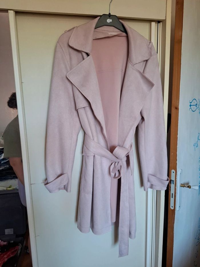 Manteau rose