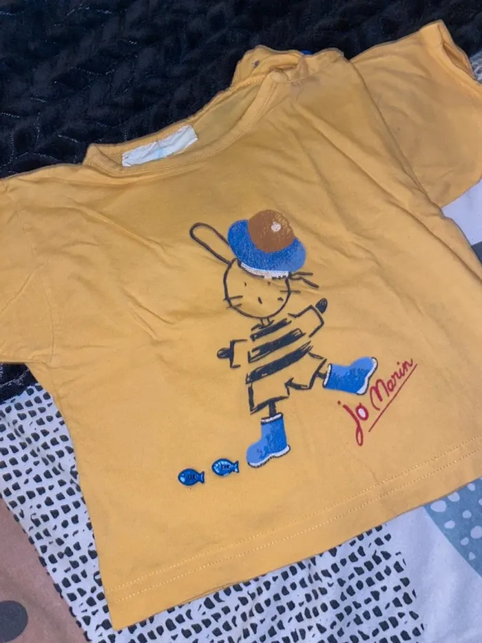 T-shirt bébé 6 mois été - garçon - photo numéro 2