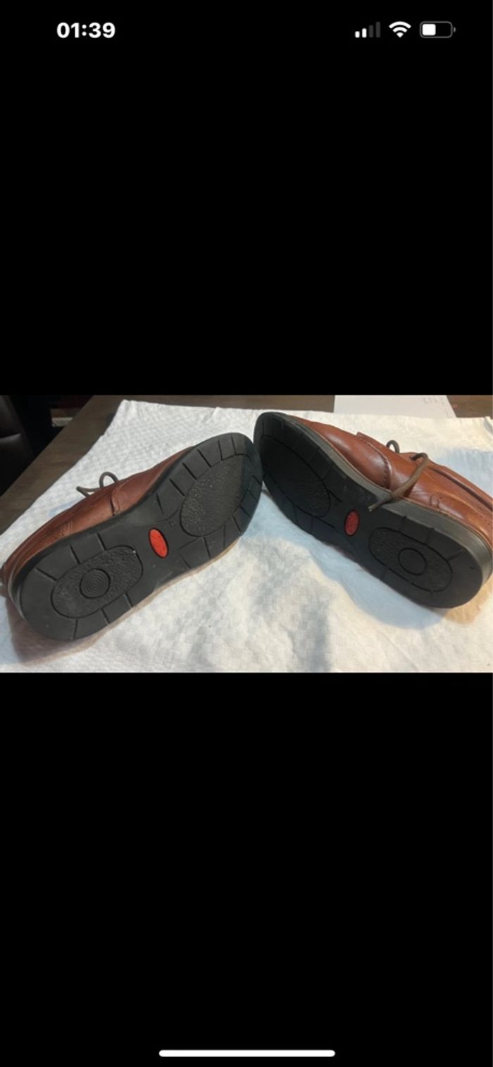 Chaussures montantes  en cuir marron homme pikolinos - photo numéro 3