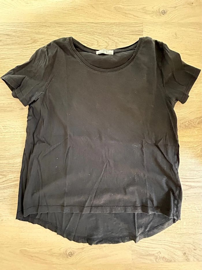 👕 T-shirt noir Zara - photo numéro 3