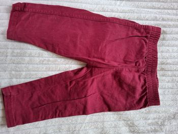 Pantalon bordeaux 