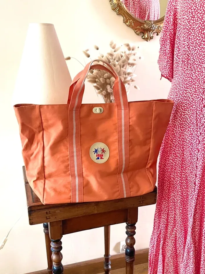 Sac Vintage Fram Coloré et Pratique neuf - photo numéro 3