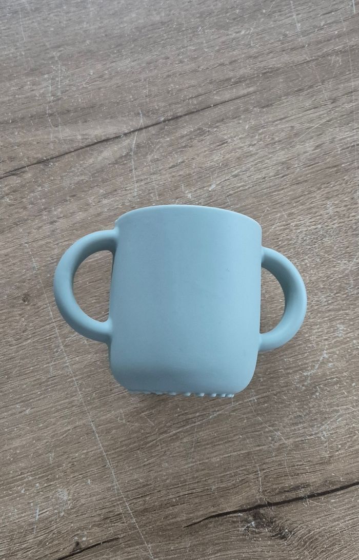 Tasse d'apprentissage en silicone - photo numéro 4