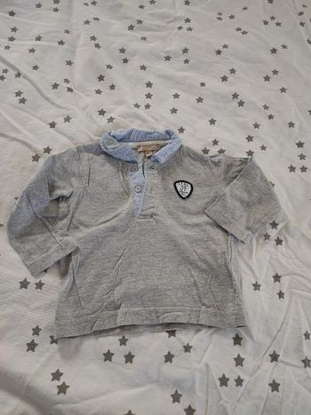 Polo manches longues
6mois grain de blé