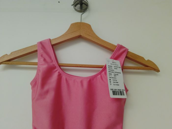 Justaucorps rose danse classique taille 10 ans - photo numéro 2