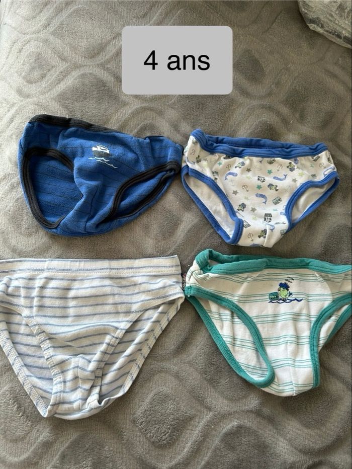 Lot slip 4 ans - photo numéro 3