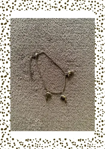 Bracelet de cheville dauphins