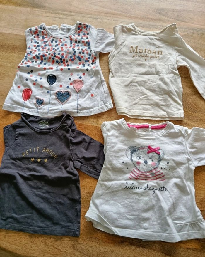 9 tee shirts - photo numéro 2