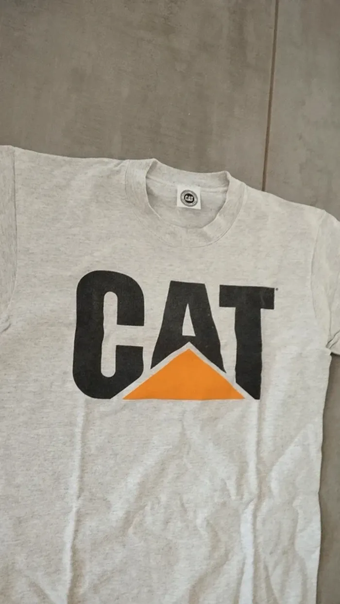 Tee-shirt épais cat homme taille 38/40 - photo numéro 6