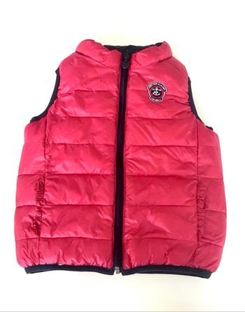 Veste doudoune réversible sans manches 4 ans