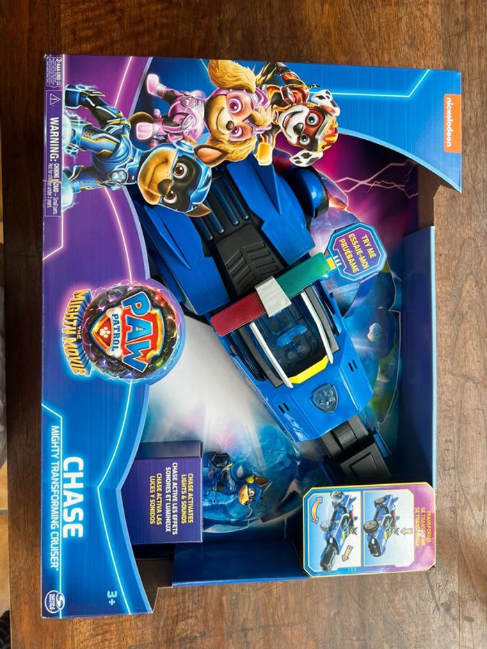 Véhicule interactif Deluxe Pat' Patrouille : La Super Patrouille - Chase Spin Master