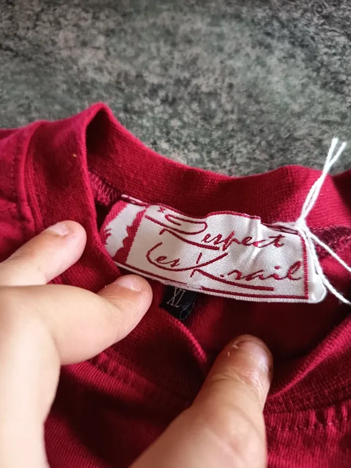 T-shirt taille xl respect les kanail - photo numéro 2