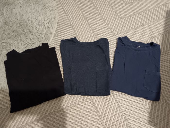 Lot 3 T-shirts Kiabi XXS