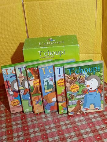 6 DVD T'choupi en coffret