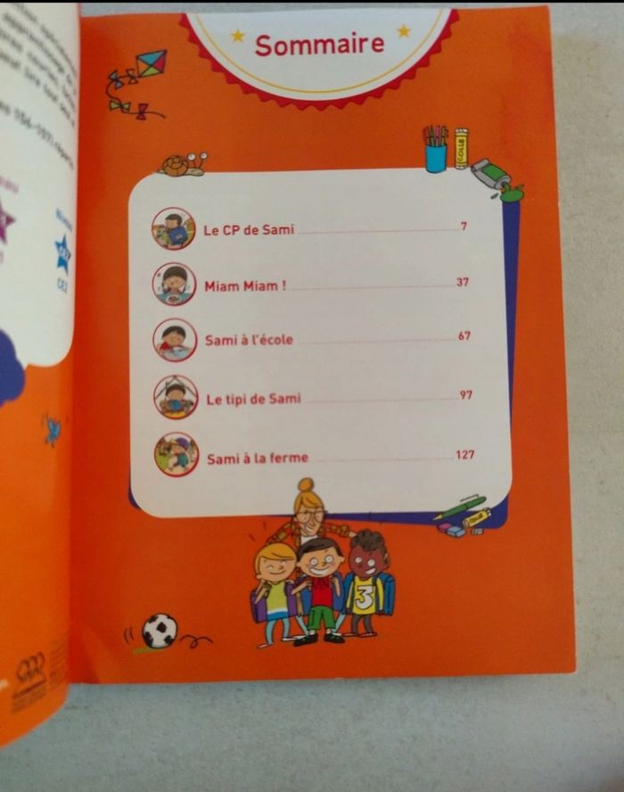 Livrr 5 histoires pour aimer le Cp j'apprends à lire avec Sami et Julie - photo numéro 5