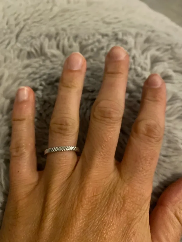 Bague argent unisexe L’Atelier d’Amaya - taille 54 - photo numéro 2