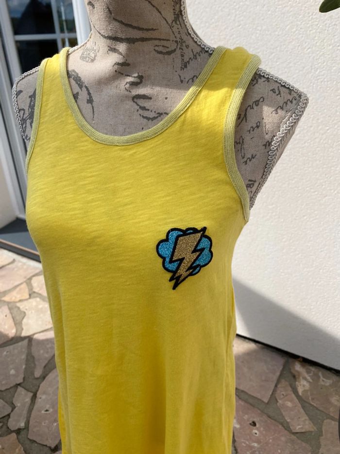 Robe Benetton jaune - photo numéro 2