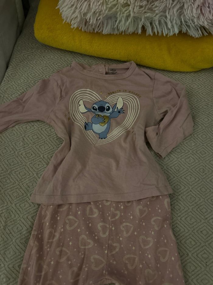 Pyjama 2 pièce stitch 18mois - photo numéro 2