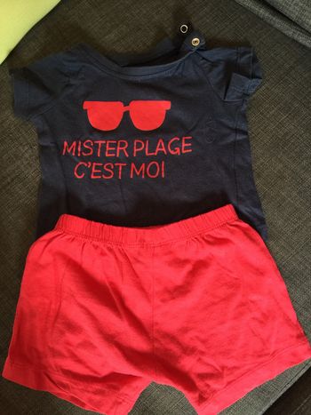 Ensemble short et t shirt