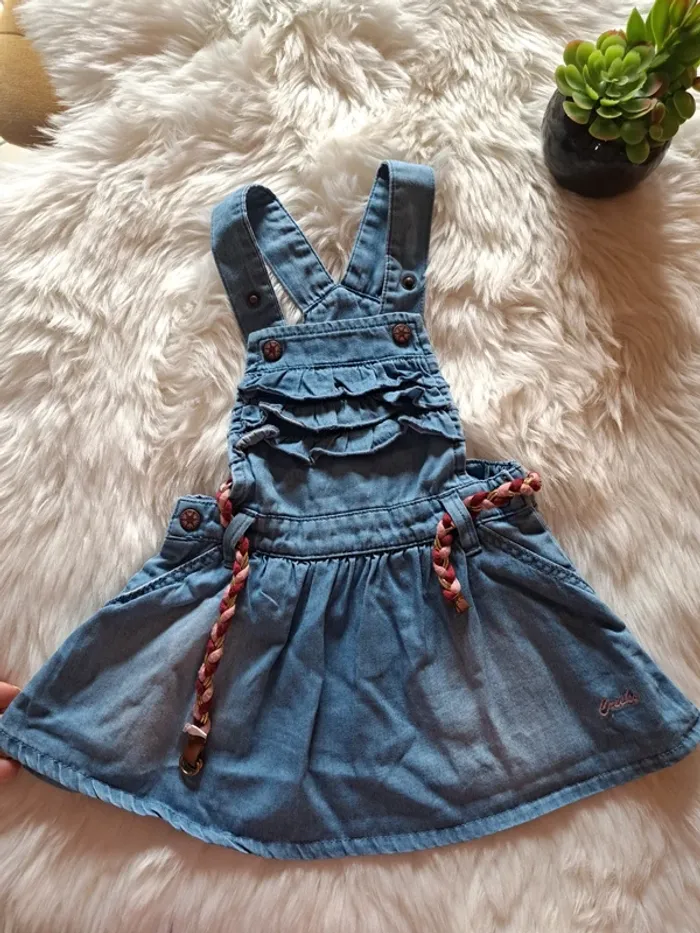 Lot de 4 robes en jeans - photo numéro 4