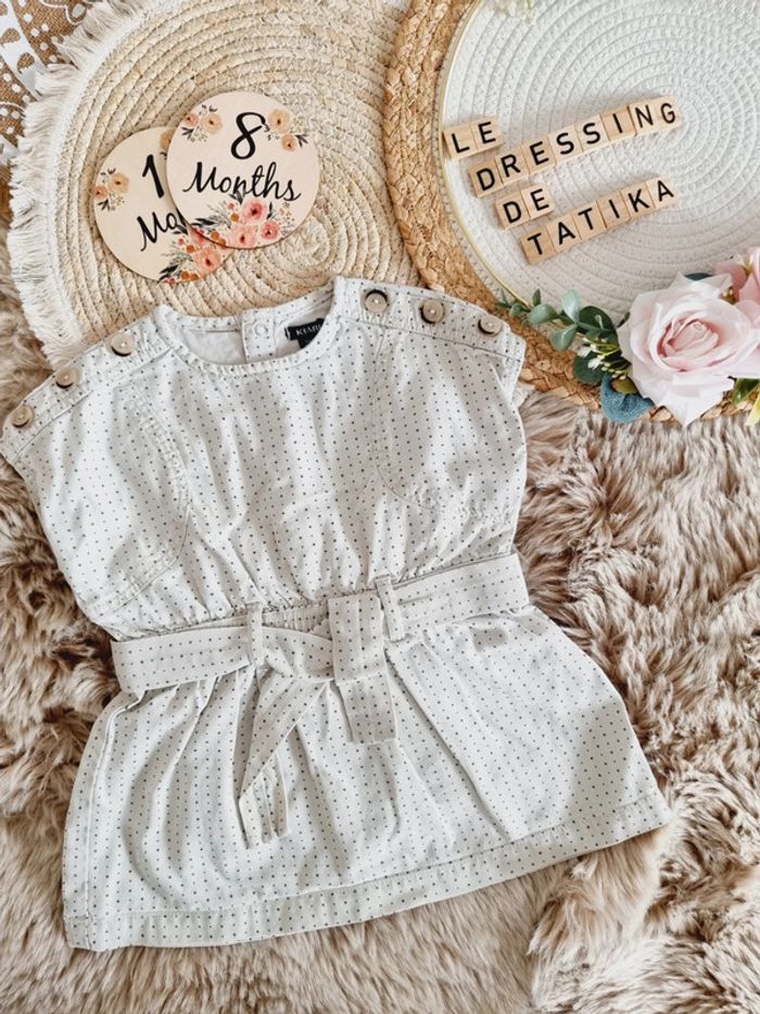 Robe 18 mois bébé fille toute saison