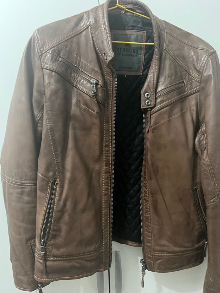 Veste  cuir homme REDSKINS - photo numéro 2