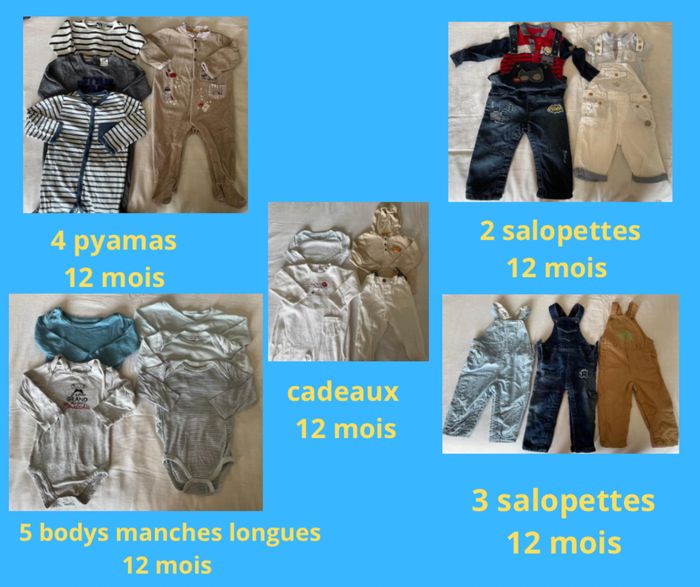 Lot garçon 12 mois / 53 pièces - photo numéro 3