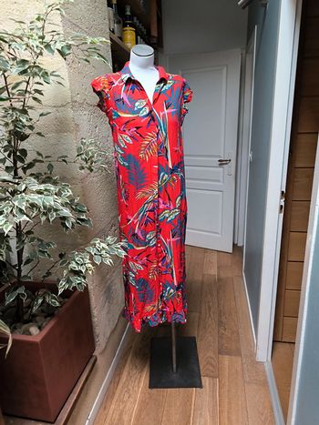 Robe longue fleurie taille 40