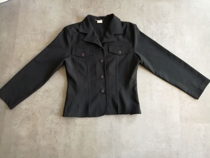 Veste blazer noire Taille 2 - photo numéro 2