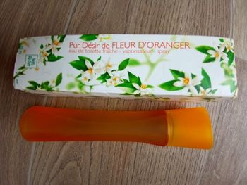 Eau de toilette Yves Rocher pur désir de fleur d'oranger 60ml