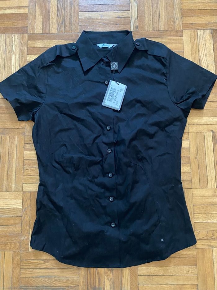 Chemise sociale noir (Yacht Uniforms) - photo numéro 1