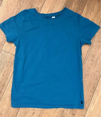 T-shirt bleu Okaidi 8 ans