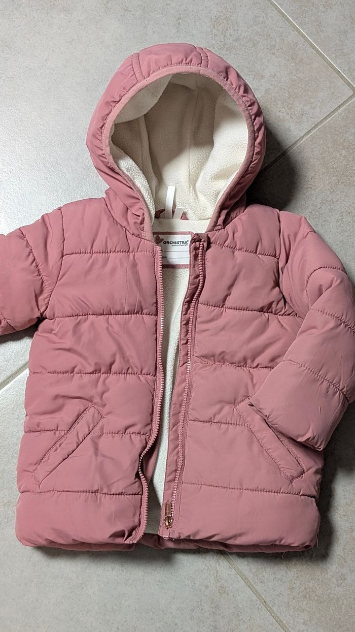 Manteau hiver fille 23 mois Orchestra