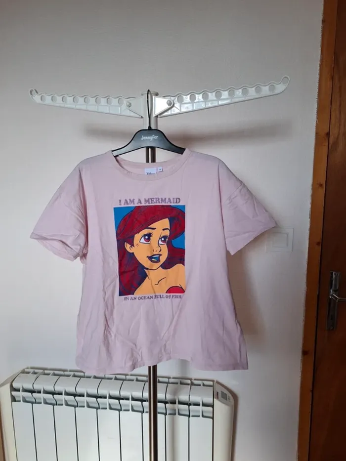 T shirt femme taille S disney princesses ariel petite sirène