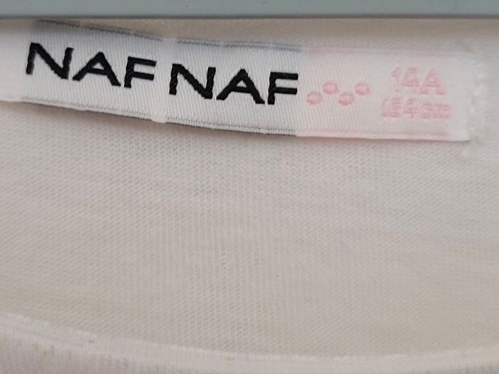 Ensemble jupe bleue à paillettes et haut Naf Naf en 14 ans - photo numéro 6