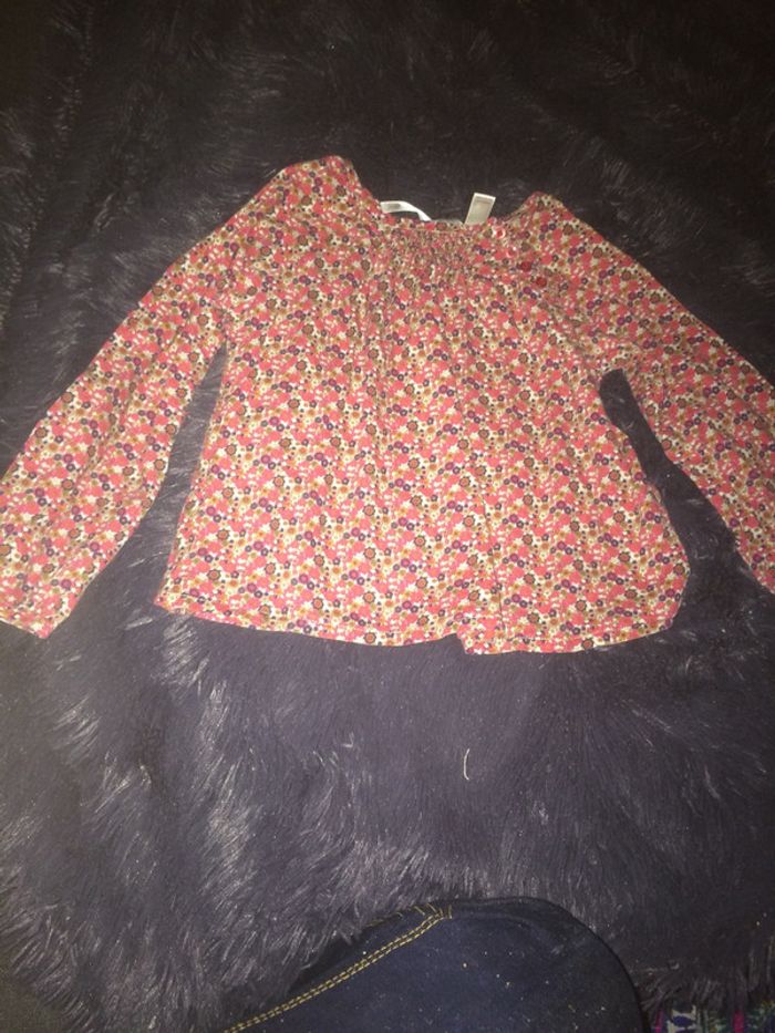 Superbe tunique fleurie
