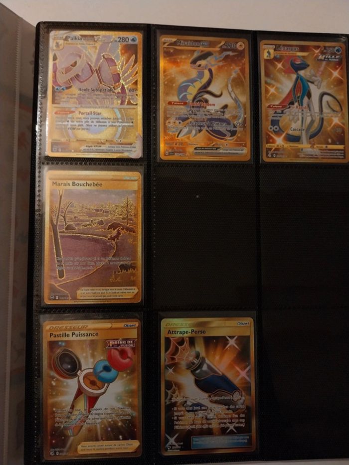 Cartes pokemon gold, GG, TG, full art, V, ultra rare, dracaufeu, rainbow, etc - photo numéro 6