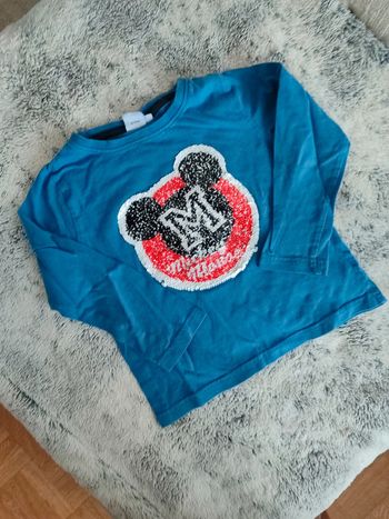 Tee-shirt manches longues Mickey