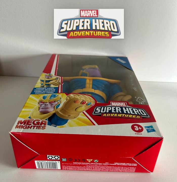 Avengers Marvel Super-Hero Adventures Figurine: Thanos ( Neuf sceller) - photo numéro 11