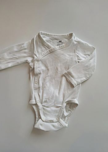 Body croisé manches longues