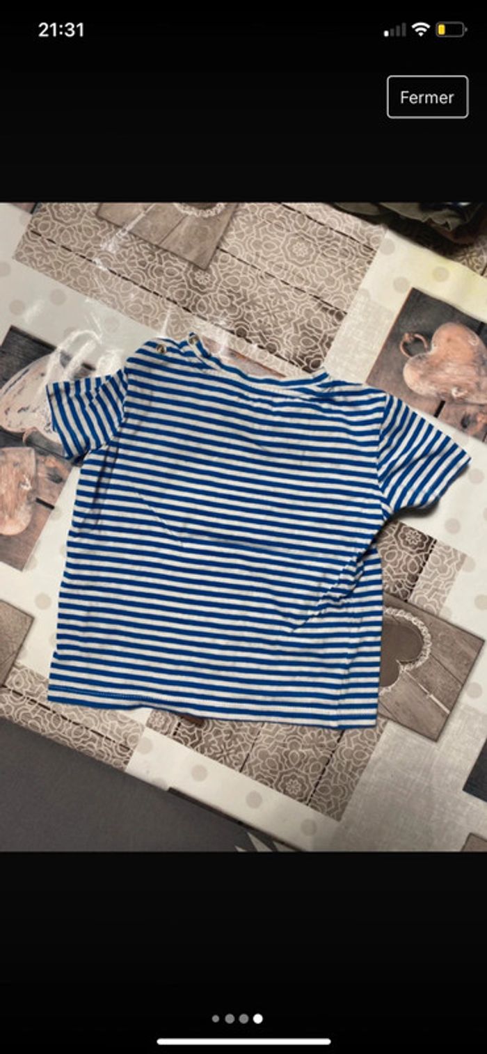 Tee shirt manche courte 2 ans - photo numéro 4