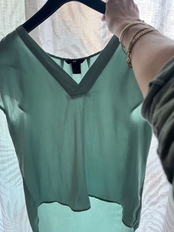 Top vert H&M Taille 36