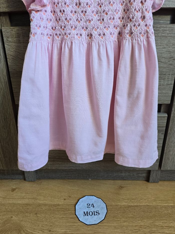 Vêtement Bébé Fille - Robe rose - Sergent Major - 24 mois 86 cm - photo numéro 4