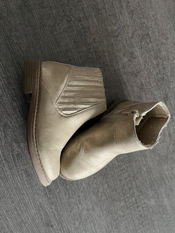 Bottines doré pointure 25