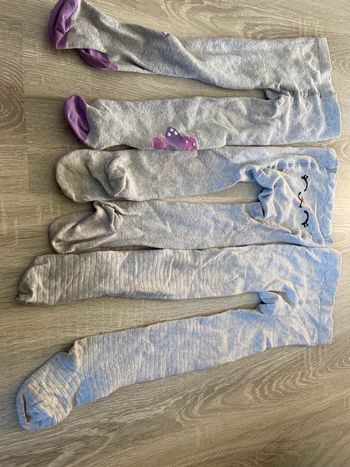 Lot 3 paires de collant gris épais taille 36 mois 3 ans