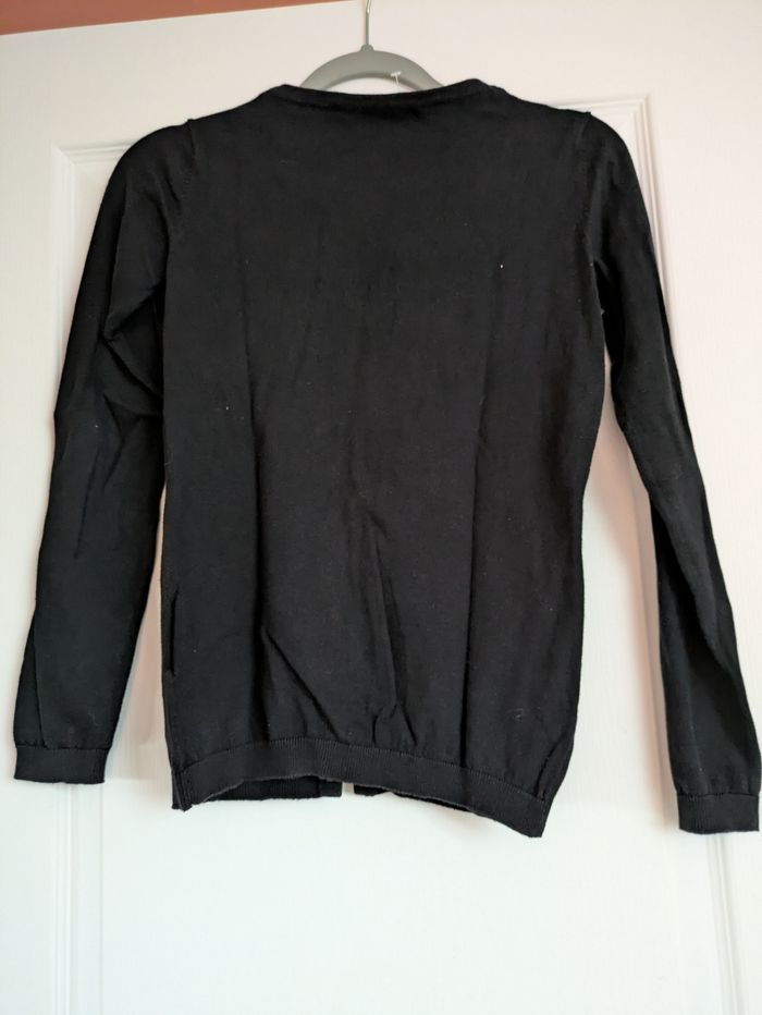 Gilet noir manches longues - photo numéro 2