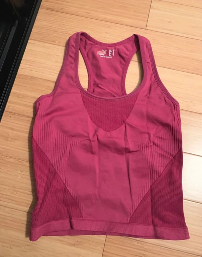 Top rose fushia puma - photo numéro 2