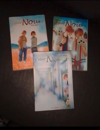 Lot Mangas c'était nous. Tome 1/2/3