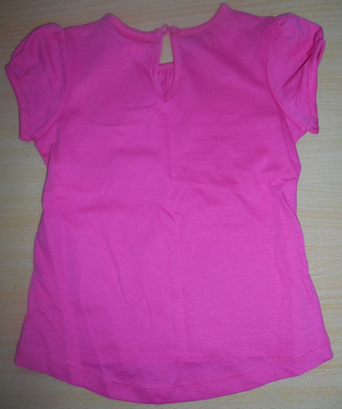 T-shirt fille manches courtes 18-24 mois Baby Club - photo numéro 3